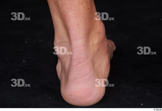 Foot Man White Nude Athletic Studio photo references