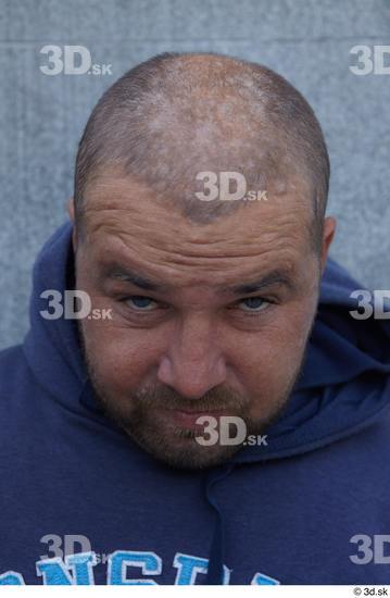 Head Hair Man Overweight Street photo references