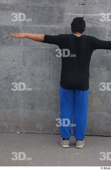 Whole Body Man T poses White Casual Average Standing Street photo references