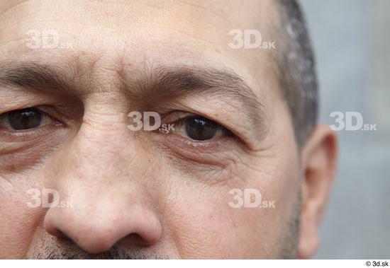 Eye Man White Casual Chubby Street photo references