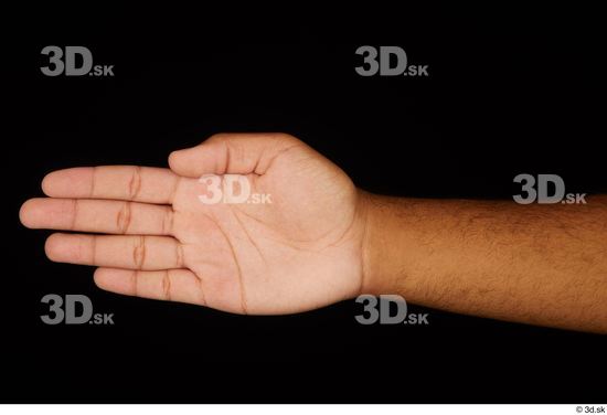 Hand Man Black Average Studio photo references