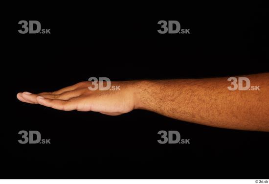 Hand Man Black Average Studio photo references