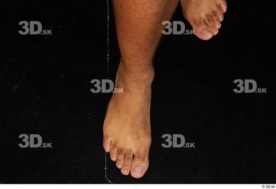 Foot Man Black Nude Average Studio photo references