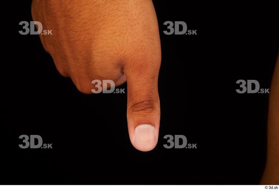 Fingers Man Black Average Studio photo references