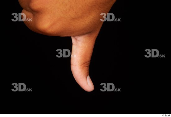 Fingers Man Black Average Studio photo references