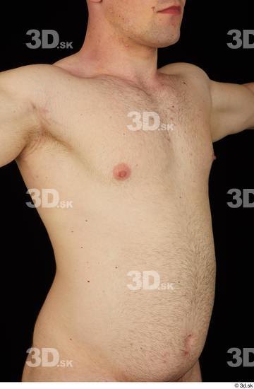 Chest Man White Nude Average Studio photo references