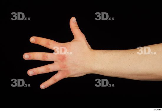 Hand Man White Nude Average Studio photo references