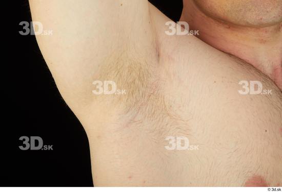 Underarm Man White Nude Average Studio photo references