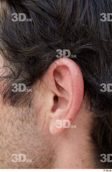 Ear Man White Casual Slim Street photo references