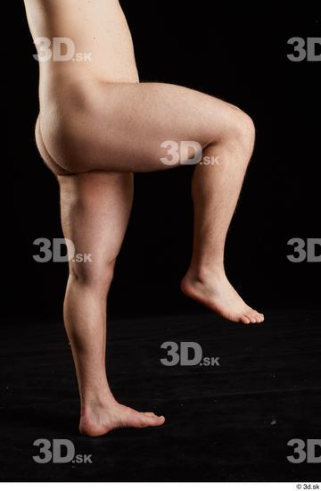 Leg Man White Nude Average Studio photo references