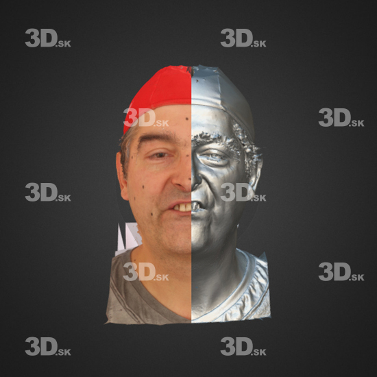 Head Emotions Man White 3D Phonemes And Emotions