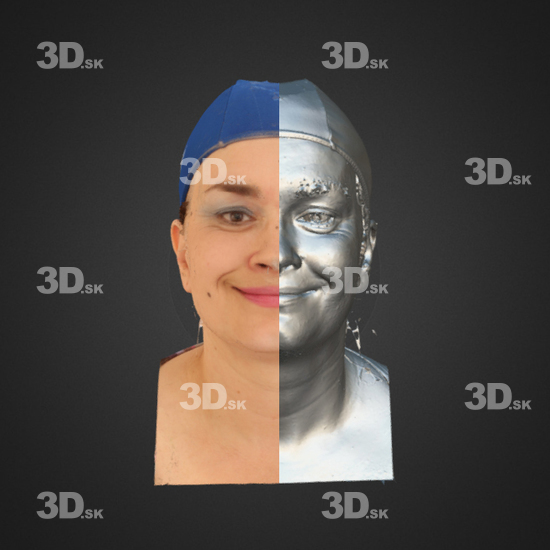 Head Emotions Man White 3D Phonemes And Emotions