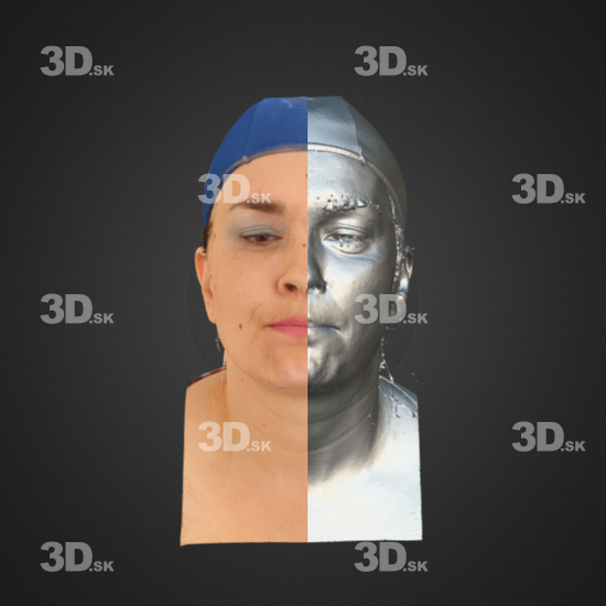 Head Emotions Man White 3D Phonemes And Emotions