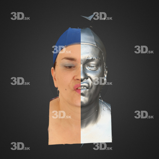 Head Emotions Man White 3D Phonemes And Emotions