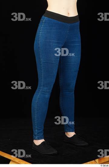 Leg Woman Jeans Average Studio photo references