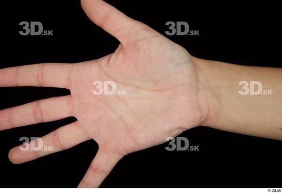 Hand Woman Average Studio photo references