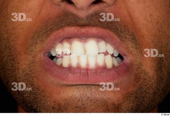 Teeth Man Black Slim Studio photo references