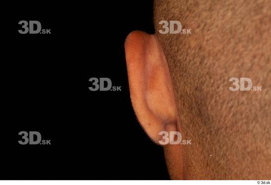 Ear Man Black Slim Studio photo references