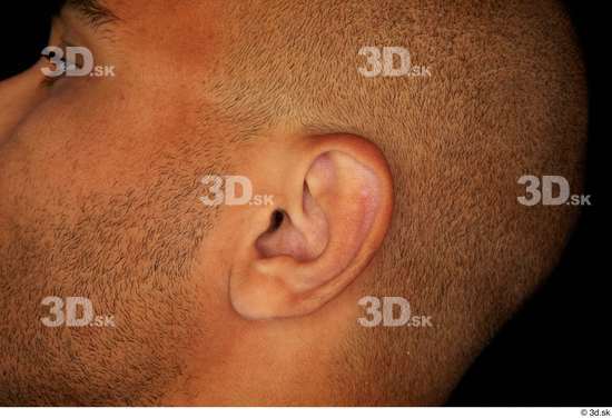 Ear Man Black Slim Studio photo references