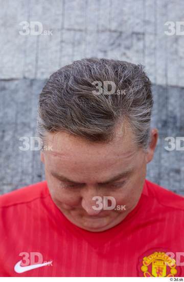 Head Hair Man Casual Chubby Street photo references