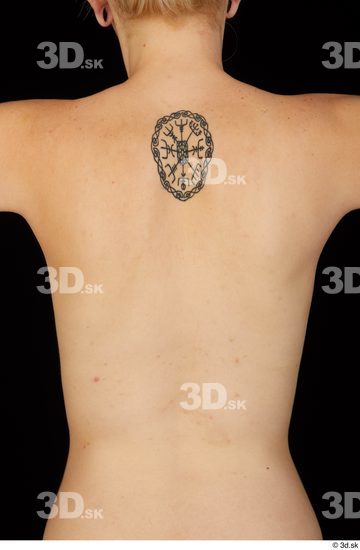 Back Woman White Nude Average Studio photo references