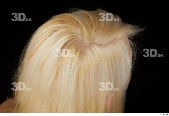 Hair Woman White Average Studio photo references
