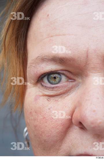 Eye Woman White Casual Chubby Street photo references