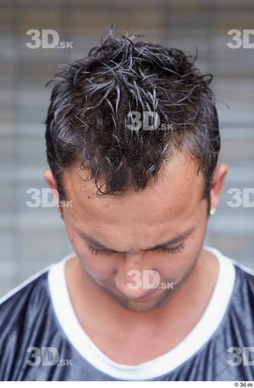 Head Hair Man White Casual Slim Street photo references