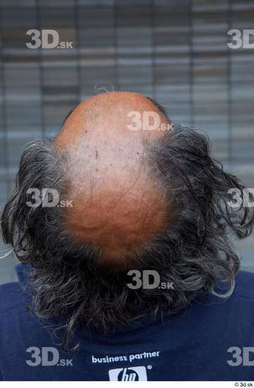 Head Hair Man White Casual Chubby Bald Street photo references