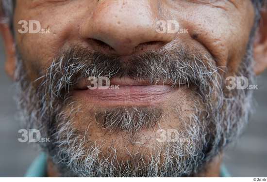 Mouth Man Casual Slim Bearded Street photo references