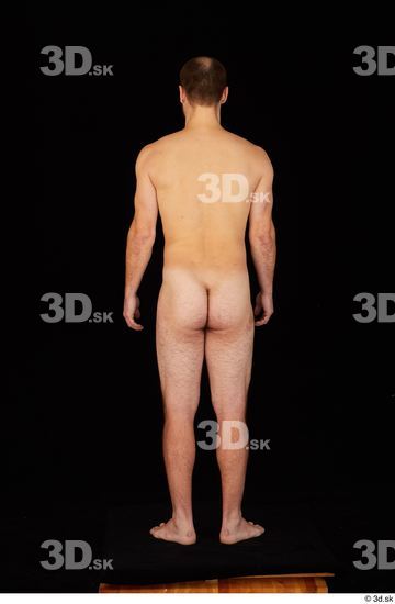 Whole Body Man White Nude Slim Standing Studio photo references