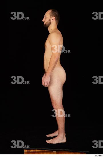 Whole Body Man White Nude Slim Standing Studio photo references