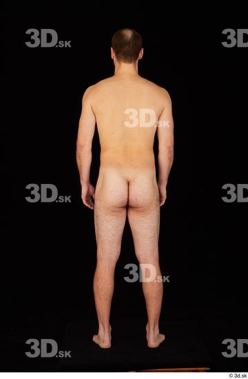 Whole Body Man White Nude Slim Standing Studio photo references