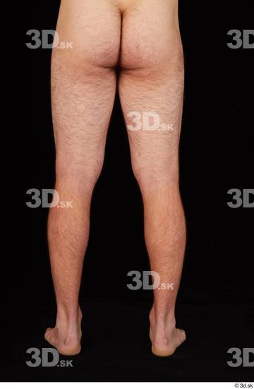 Leg Man White Nude Slim Studio photo references