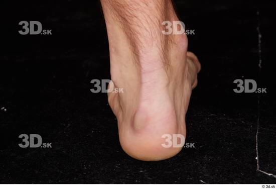 Foot Man White Nude Slim Studio photo references