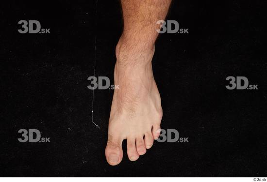 Foot Man White Nude Slim Studio photo references