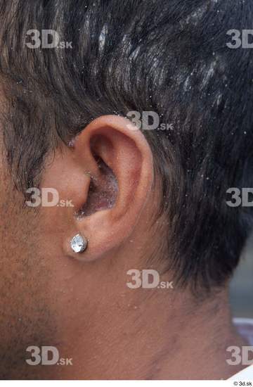 Ear Man White Casual Slim Street photo references