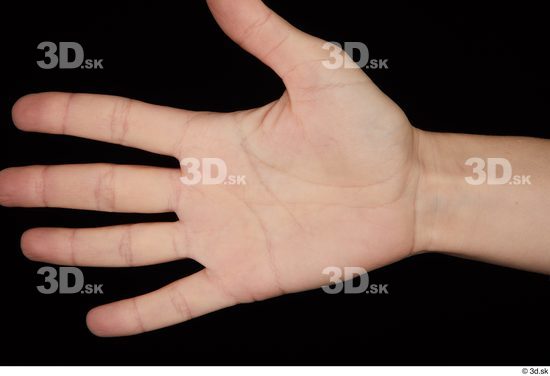 Hand Woman White Average Palm Studio photo references