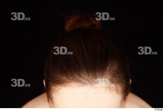 Head Hair Woman White Average Studio photo references