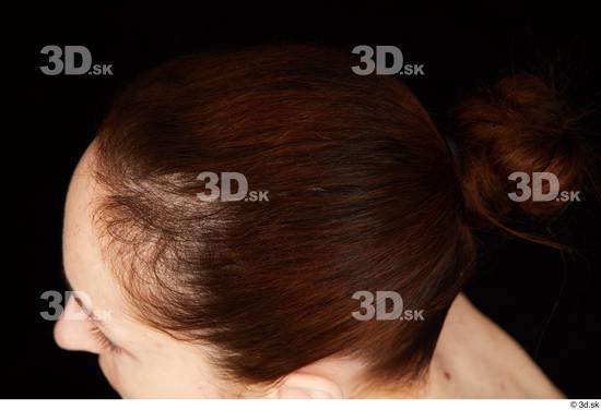 Head Hair Woman White Average Studio photo references