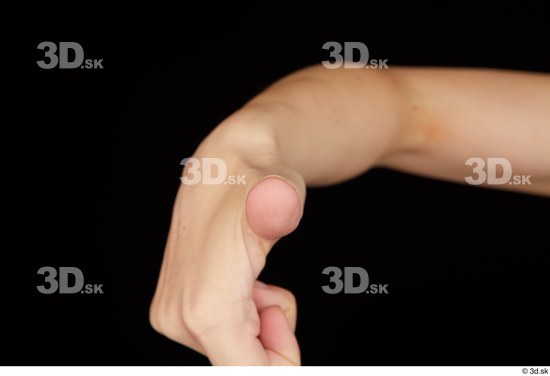 Fingers Woman White Average Studio photo references