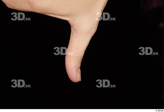 Fingers Woman White Average Studio photo references