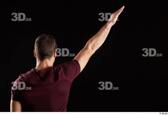 Man White Athletic Male Studio Poses