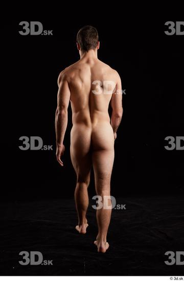 Man White Athletic Male Studio Poses