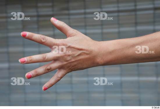 Hand Woman White Sports Average Street photo references