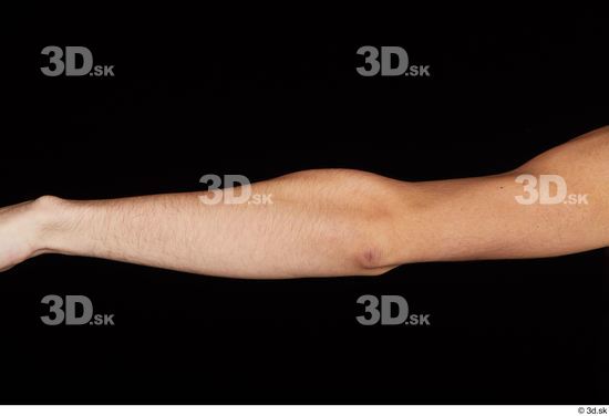 Forearm Man Nude Slim Studio photo references