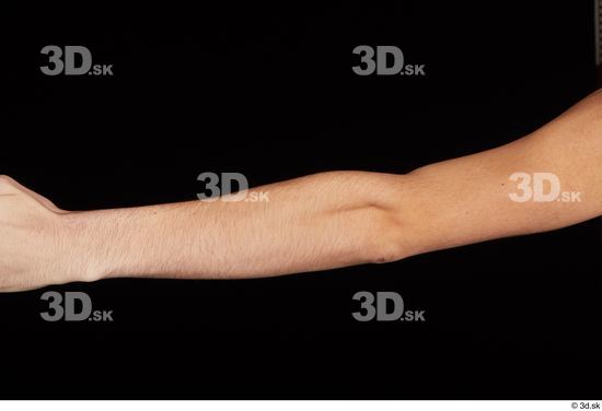 Forearm Man Nude Slim Studio photo references