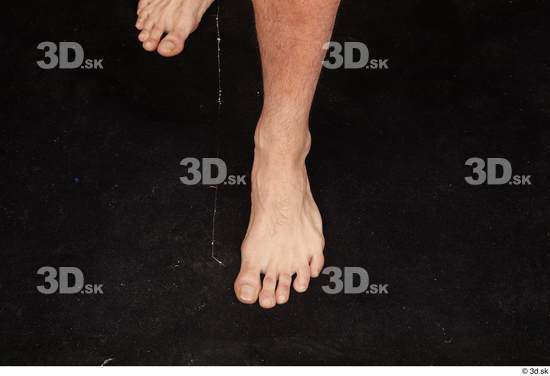 Foot Man Nude Slim Studio photo references