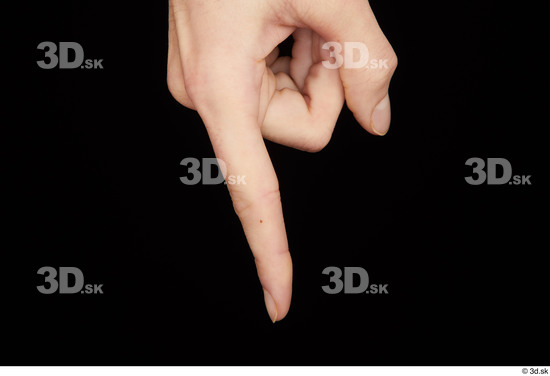 Fingers Man Slim Studio photo references