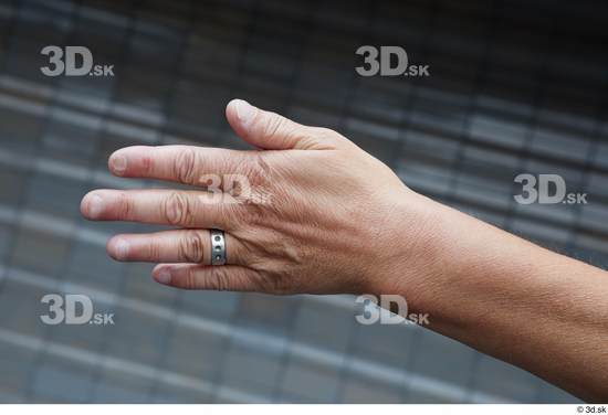 Hand Woman White Casual Chubby Street photo references